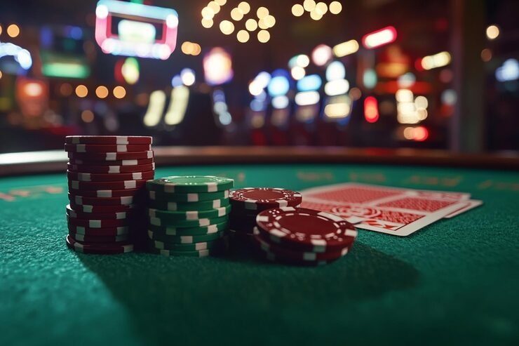 Pair Plus side bet payout table showing odds for pairs and better